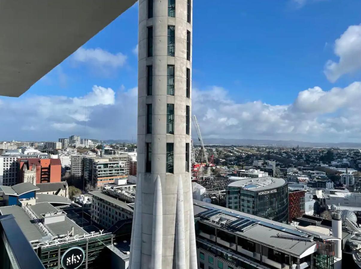 Skytower View And Seaview 2 Bedroom Apartment Auckland Exteriér fotografie