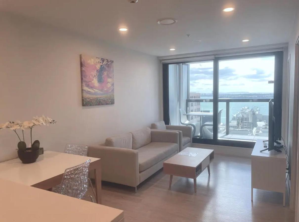 Skytower View And Seaview 2 Bedroom Apartment Auckland Exteriér fotografie
